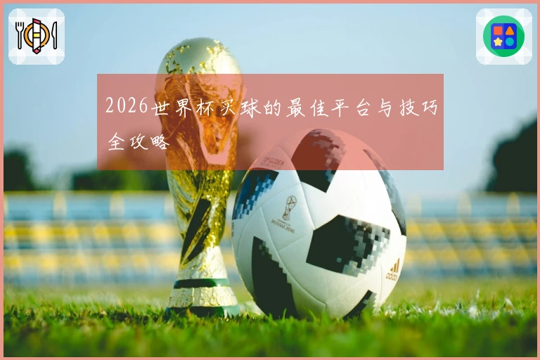 2026世界杯买球的最佳平台与技巧全攻略