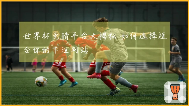 世界杯竞猜平台大揭秘 如何选择适合你的下注网站